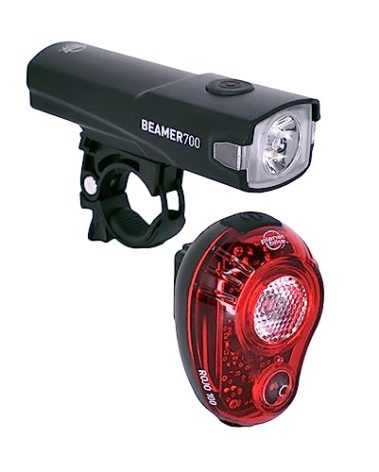 Planet Bike Beamer 700 and Rojo 100 Bike Light Set