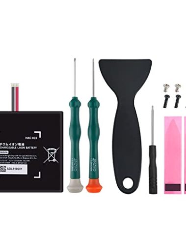 JAOYSTII HAC-003 Battery Replacement Compatible with Nintendo Switch Console, 4310mAh Battery with Screwdriver Repair Tool Kit
