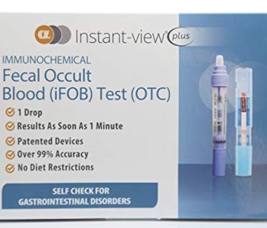 Instant-view® Plus Immunochemical Fecal Occult Blood (FIT or iFOB) Home Test and Stool Test