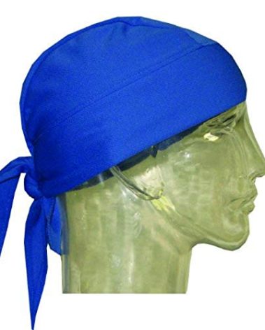 HyperKewl 6536-RB Evaporative Cooling Skull Cap, Blue