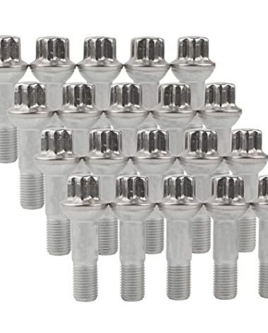 14mm x 1.5 Wheel Lug Bolt OE Factory Wheel 0009905407 Compatible with ML500 S550 CL63 ML350 GLK350 CL500 GL450, Pack of 20