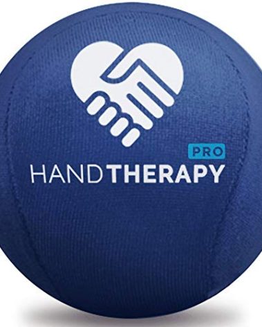 Stress Ball Hand Therapy Gel Squeeze Ball for Hand Stress and Therapeutic Relief, Grip Strength, Hand Mobility and Restoration (Navy)