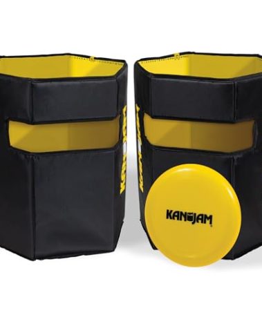 Kan Jam Travel - Foldable Outdoor Disc Toss Game for The Back Yard, Beach, Park, Tailgates, and More