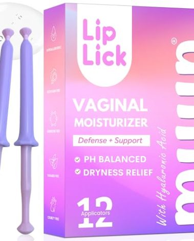 Muun Vaginal Moisturizer - Pack 12 Immediate Intimate Hydration - Dryness Burning Itching Discomfort Relief with Hyaluronic Acid - pH Balance - Estrogen & Hormone Free, Long-Lasting