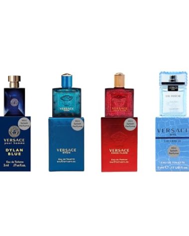 Versace 4 Piece Mini Gift Set for Men
