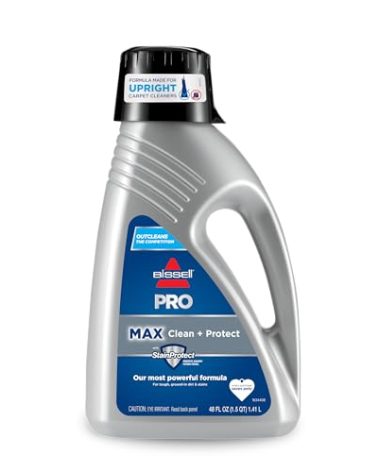 Bissell 78H63 Deep Clean Pro 4X Deep Cleaning Concentrated Carpet Shampoo, 48 ounces - Silver