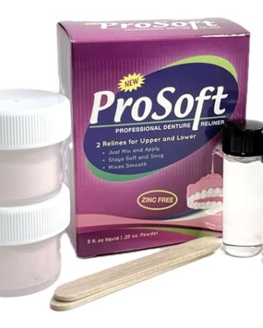 ProSoft Denture Reliner-Relines 2 Denture Plates