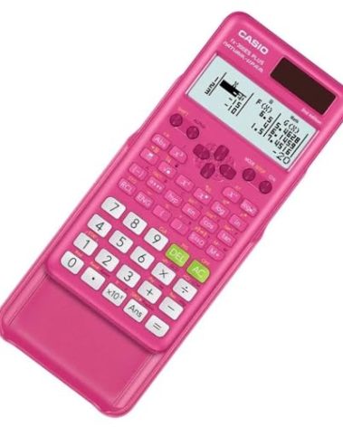 Casio fx-300ES Plus 2nd Edition – Standard Scientific Calculator | 262 Functions, Natural Textbook Display℠ | Ideal for Middle School, High School Math, Statistics & Algebra | Pink