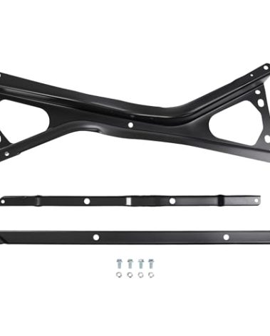 BALOCEO Rear Spare Tire Frame Crossmember Compatible with 1988-1998 Chevrolet Silverado GMC Sierra 1500 2500 3500 Steel Powder Coated Black Frame Crossmember Support
