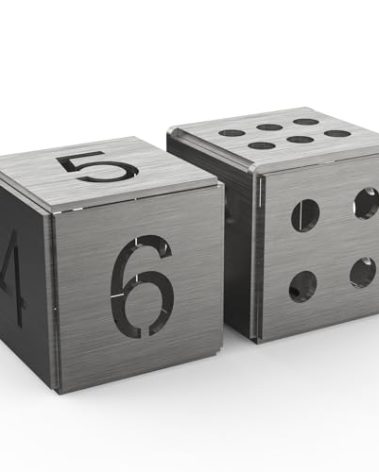 Stainless Steel Welding Practice Kit, 2pcs Cube Dice Welding Coupons Kit For Beginners Practice And Training For MIG TIG STICK ARC, Side Length 2.36 Inch