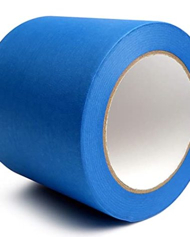 DoAy Blue Painters Tape 4 Inches x 45 Yards - 3D Printing Tape - Multi Surface Use - Single Roll