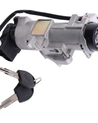MOTOKU Ignition Lock Housing and Cylinder Switch Keys Assembly for Chevrolet Aveo 2004-2011 Optra 2004-2006 for Pontiac Wave 2005-2008