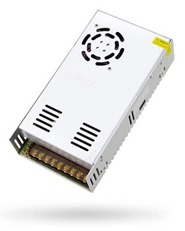 SHNITPWR 5V DC Power Supply Adapter 60A 300W AC to DC Converter Transformer 5 Volt 60 Amp LED Driver 110V / 240V AC Input for WS2812B WS2811 WS2813 SK6812 LED Lighting Project CCTV System