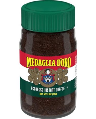 Medaglia D'Oro Espresso Style Instant Coffee, 2 Ounces (Pack of 12)