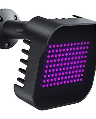 Tendelux DI20B IR Illuminator | Long Range Infrared Flood Light for Security Camera (Black, w/Power Adapter)