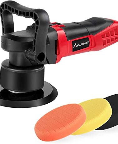 AVID POWER Buffer Polisher, 6-inch Dual Action/DA Polisher for Car Detailing, Random Orbital Car Buffer Polisher Waxer Kit with Variable Speed & 3 Polishing Pads