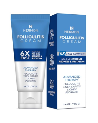 Folliculitis Treatment Cream: Effective Treatment for Folliculitis Scalp Face and Body 100g