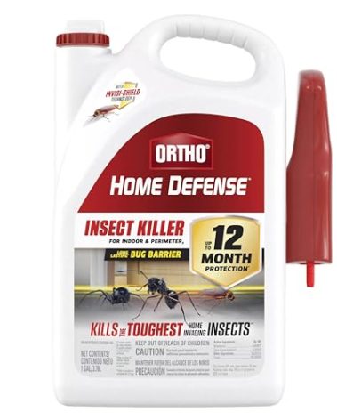 Ortho Home Defense Insect Killer for Indoor and Perimeter2, Controls Ants, Roaches, Spiders and More, 1 gal