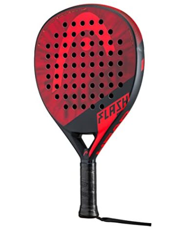 Head Flash Padel/Pop Tennis Paddle (Red/Black) (226133)