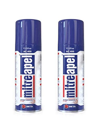 Activator (2 x 13.5 fl oz) Spray Accelerator for CA Super Glues (2 Pack)