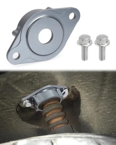 Rear Shock Mount, Rear Shock Support Cap Replacemnt, for Suzuki Kizashi 2010-2013 with 2 Stabilizer Link Bolts Suits for Left or Right Rear Aluminum