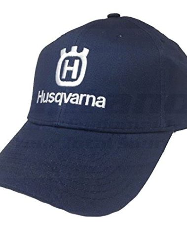 Husqvarna Blue Baseball Hat Cap with White Logo