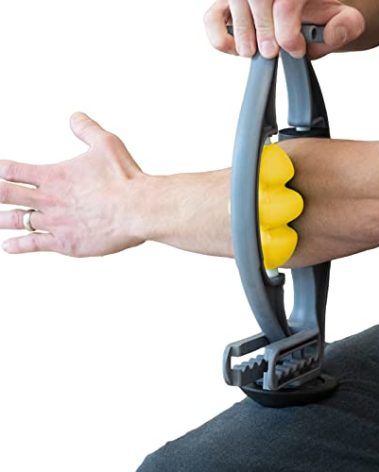 Rolflex Arm & Leg Massager Roller – Muscle Roller to Address Golfer’s Elbow, Tennis Elbow, Carpal Tunnel & More – Arm & Leg Massage Roller for Muscle Tightness & Faster Recovery