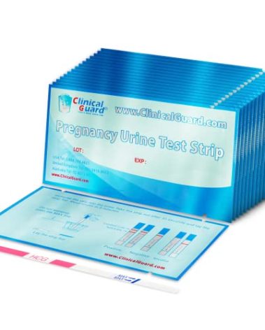 Clinical Guard 25 Pregnancy Tests Early Detection Strips - Sensitive & Accurate Measurement Within 5 mins -Pregnancy Test Strips for Women - HCG Test Strip Kit- Pruebas De Embarazo