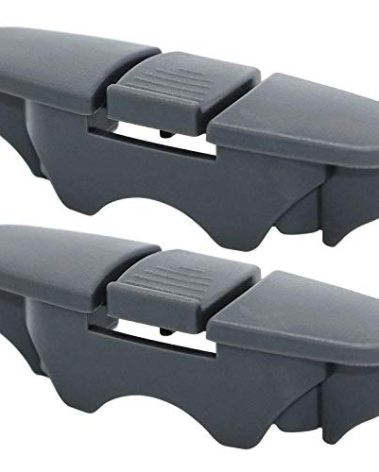 W10508950 Dishwasher Upper Dishrack Slide Rail Stop Clip Fit for Whirlpool Kenmore Dishwasher, Replace 8562015 W10199682 WPW10508950VP 2684662 AP6022472 PS11755805 - Pack of 2 by Beaquicy