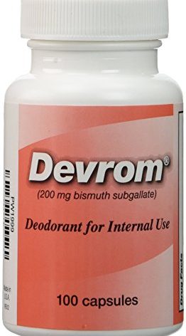 DEVROM® 200mg Capsules (Internal Deodorant)- 100 Capsules