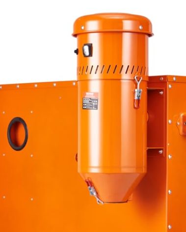 VEVOR Dust Collection System: 1.6-HP Dust Collector Media Reclaimer with 1.8 Gallon Capacity - Universal Fit for Sandblaster Cabinets and Media Blasters