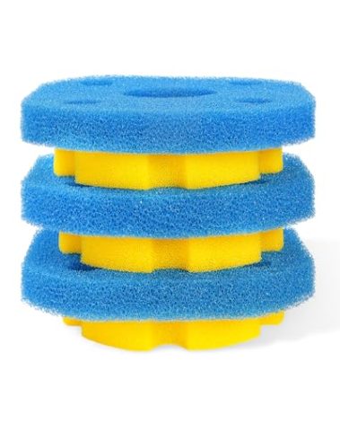 AQUANEAT Replacement Sponge Filter Media Pad Compatible with VIVOHOME/VIVOGROW 2380 GPH/2630 GPH or SUNSUN CPF-250/180 Pressure Pond Filter Foam Koi Fish