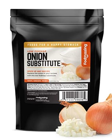 Fodmazing Onion Replacer Substitute, Low FodMap Onion Replacement, IBS Friendly, Non-GMO, Fat-Free, Great for Meals and Snacks (20 Servings)