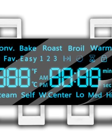 PROPART New Upgraded DE07-00129A LED Display Board, Compatible with Samsung Electric Range - Oven/Stove, Better Than Oem Quality, Fits Model NE59J7630SB/AA NE59J7630SG/AA NE59J7630SS/AA NE59J7630SW/AA