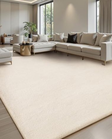 Sour Lemon 8x10 Area Rugs for Living Room, Soft Large Area Rug Fluffy Rugs for Bedroom，Machine Washable Area Rug Non Slip Carpet Rug for Living Room Playroom Kids Room Home Decor