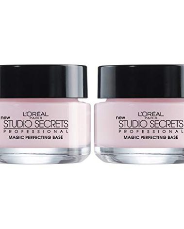 L'Oreal Paris Magic Perfecting Base Face Primer, Instantly Smoothes Lines, Mattifies Skin and Hides Pores, Suitable for All Skin Types, 2 Count