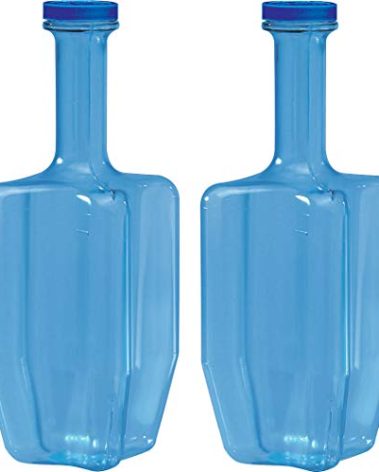 San Jamar Rapi-Kool Cold Paddle Chill Utensil for Chilling Soups and Hot Liquids In Restaurants and Kitchens, Plastic, 64 Ounces, Blue, (Set of 2)