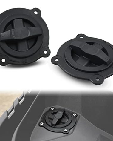 SAUTVS Cargo Base Kit for Can-Am Outlander Renegade, Plastic Cargo Turn Attach System Base Installation Kit for Can Am Outlander L 400 500 650 / Renegade 570 850 2013-2020 Accessories (2PCS)