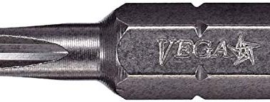 VEGA Phillips Reduced Insert Bits. Professional Grade ¼ Inch Hex Shank Phillips Reduced #2 Drywall Bits. 125P2R-100 (Pack of 100)