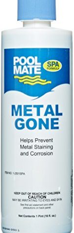 Pool Mate 1-Pint Metal Gone for Hot Tubs, Prevents Metal Staining, Made in USA