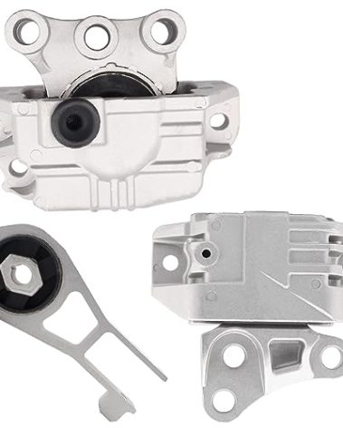 MEIZIZI Engine Motor Mount & Trans Mount Set Compatible with 2016-2018 Fiat 500X 2015-2020 Renegade 17-20 Compass 15-18 Ram promaster city 2.4L Replace for A5862 A5898 68258599AA 68363755AA 68363756AA