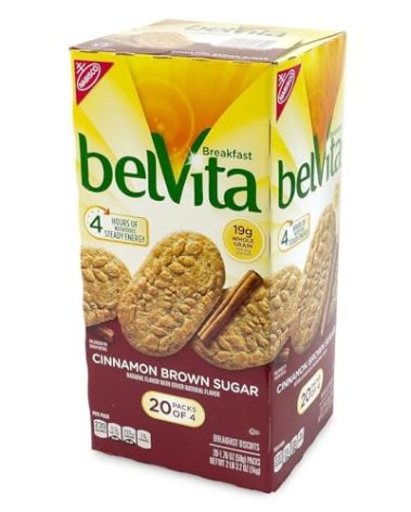 Belvita Brown Sugar/Cinnamon (20 Pack x 1.76 Oz), 35.200000000000003 Ounce