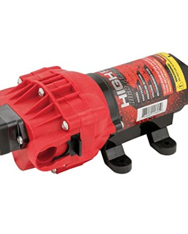 FIMCO 5151087 2.4 GPM 12 Volt High Performance (Hi Flo) Diaphragm Sprayer Pump 60 PSI Max 10 Amps Approved for use w/Roundup