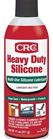 CRC Heavy Duty Silicone Lubricant, 11 Wt Oz, Clear Colorless Liquid