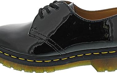 Dr. Martens Women's 1461 W Oxford,Black Patent,5 UK/7 M US