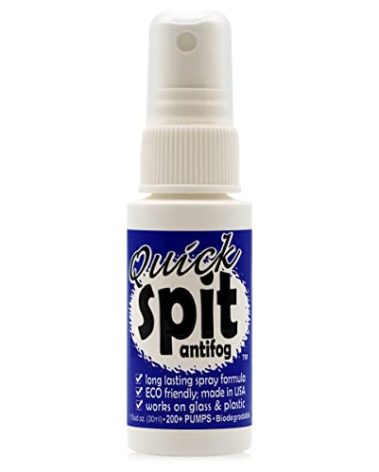 JAWS, Premium Anti-Fog Spray for Eye Glasses, Mirrors, Plastic Windows, Swim Goggles , Diving Masks- Quick and Long-Lasting Glass Anti Fog Quick Spit Spray, 1 oz. (pack of 1)