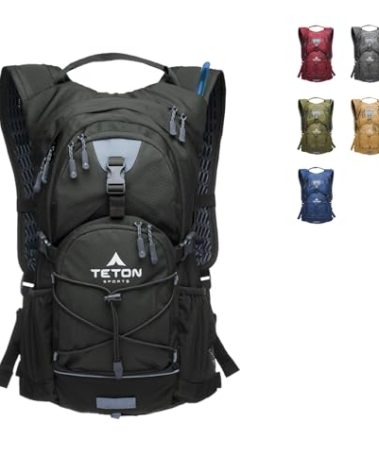 TETON Sports Oasis 22L Hydration Pack with Free 3-Liter Water Bladder; The Perfect Backpack for Hiking, Running, Cycling, or Commuting