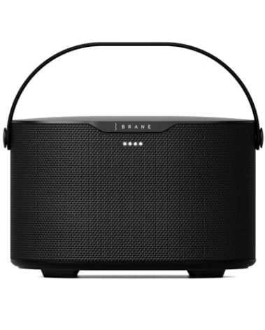 Brane Audio Brane X Smart Speaker, Portable Wireless Bluetooth Speaker, Internal RAD Subwoofer, 12 Hrs Playback, Waterproof IP57