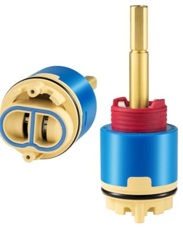 10670 Shower Cartridge, Compatible with Aquasource/Glacier Bay, JH02BJ HL-40 4.25"Single Handle Shower Faucet Cartridge Replacement, for Hot Cold Water Tub/Shower Faucet