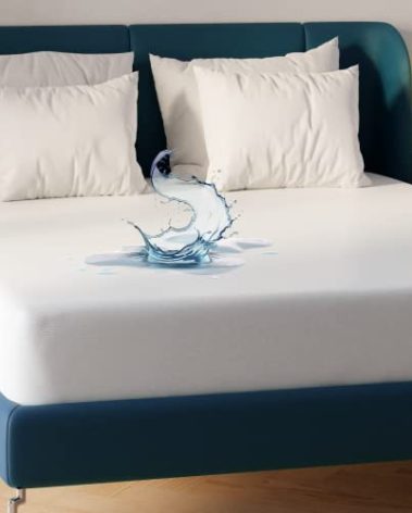Niagara Waterproof Mattress Protector Twin 39x75 Cover Deep Pocket Breathable Noiseless 8-20Inches Bed Smooth Jersey Mattress Pad Cover Fully Ultra Thin Polyester